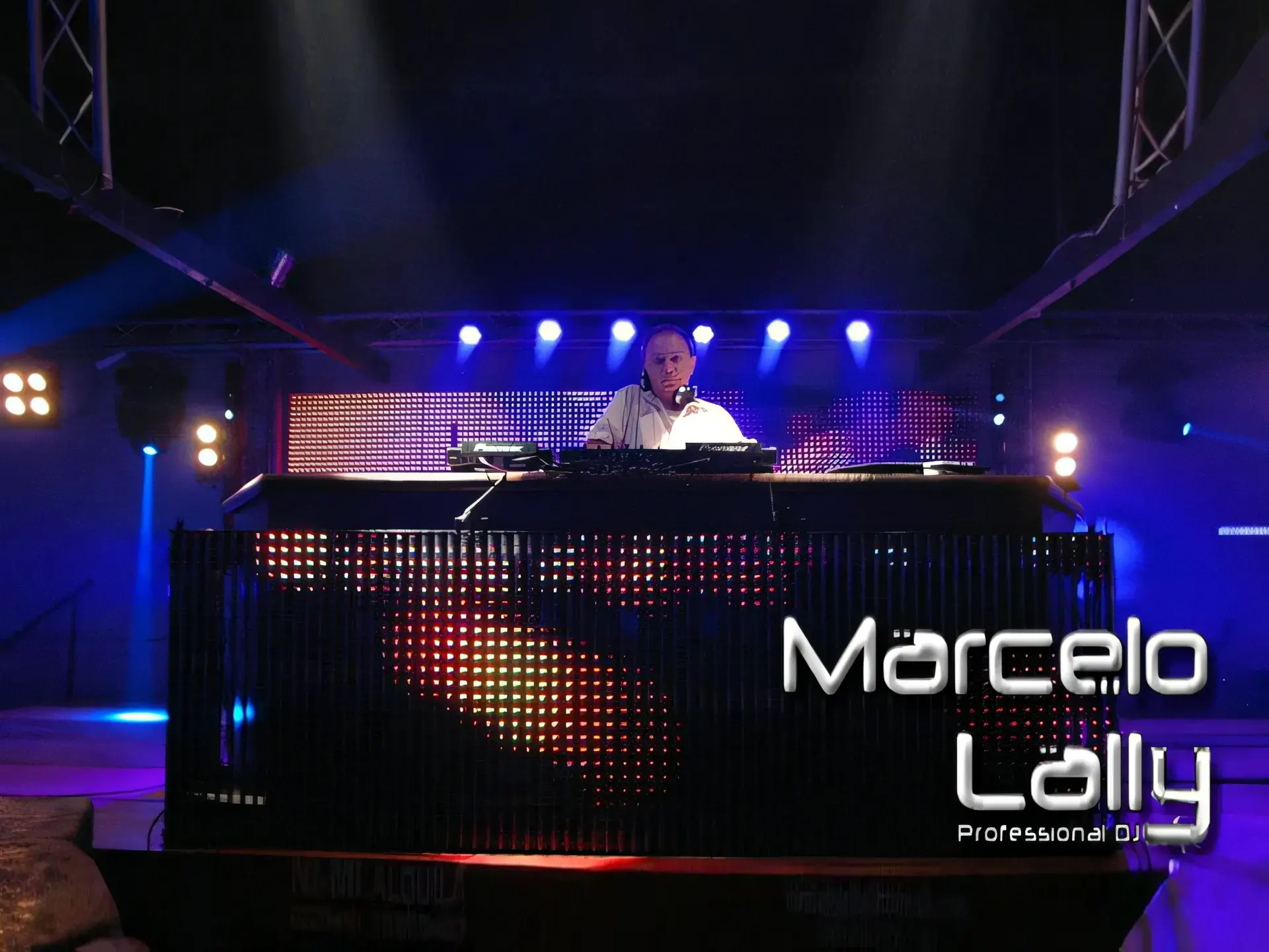 DJ Marcelo Lally en Cabina de K57